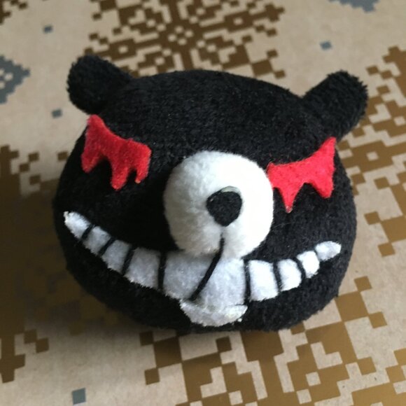 Handmade Monokuma Hair Clips Super Danganronpa 2: Sayonara Zetsubou Gakuen - Picture 7 of 8